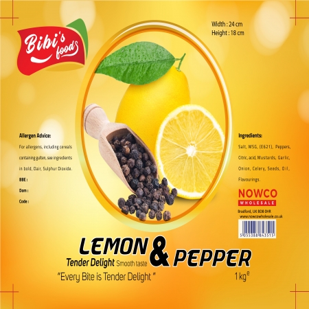 Lemon & Pepper 1kg