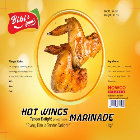 Hot Wing Marinade 1kg