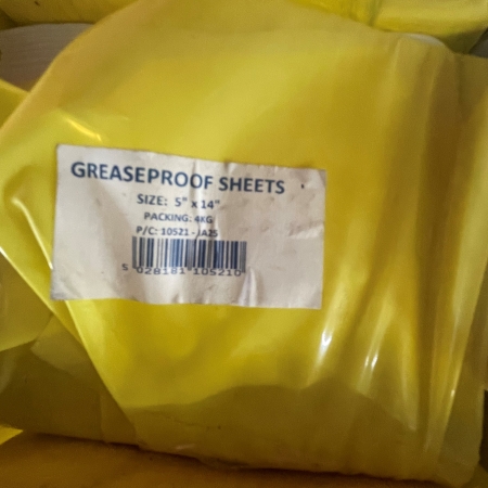 Fc0 5x14 Greaseproof Liners Small